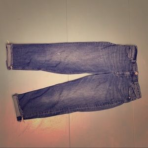 Express “girlfriend”cropped jean